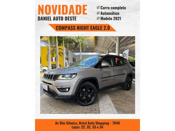 JEEP COMPASS 2.0 16V FLEX LONGITUDE AUTOMÁTICO